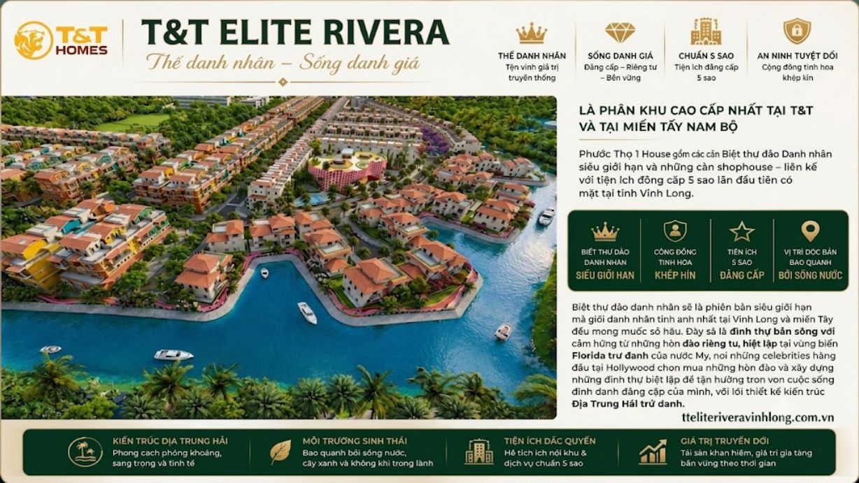 Mặt bằng T&T Elite Rivera