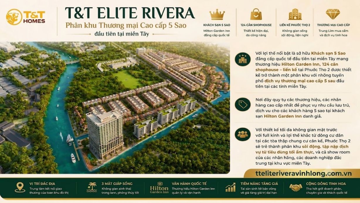 Mặt bằng T&T Elite Rivera