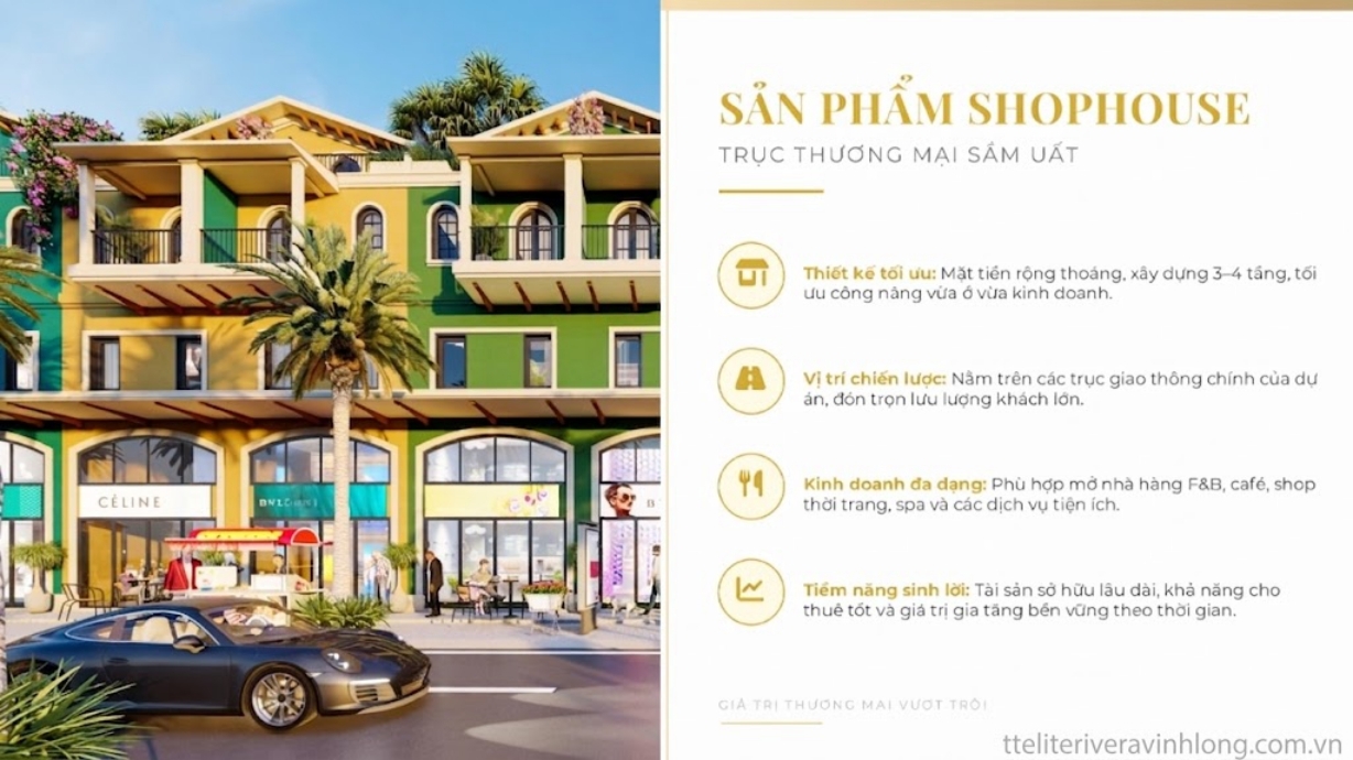 Shophouse T&T Elite Rivera Vĩnh Long