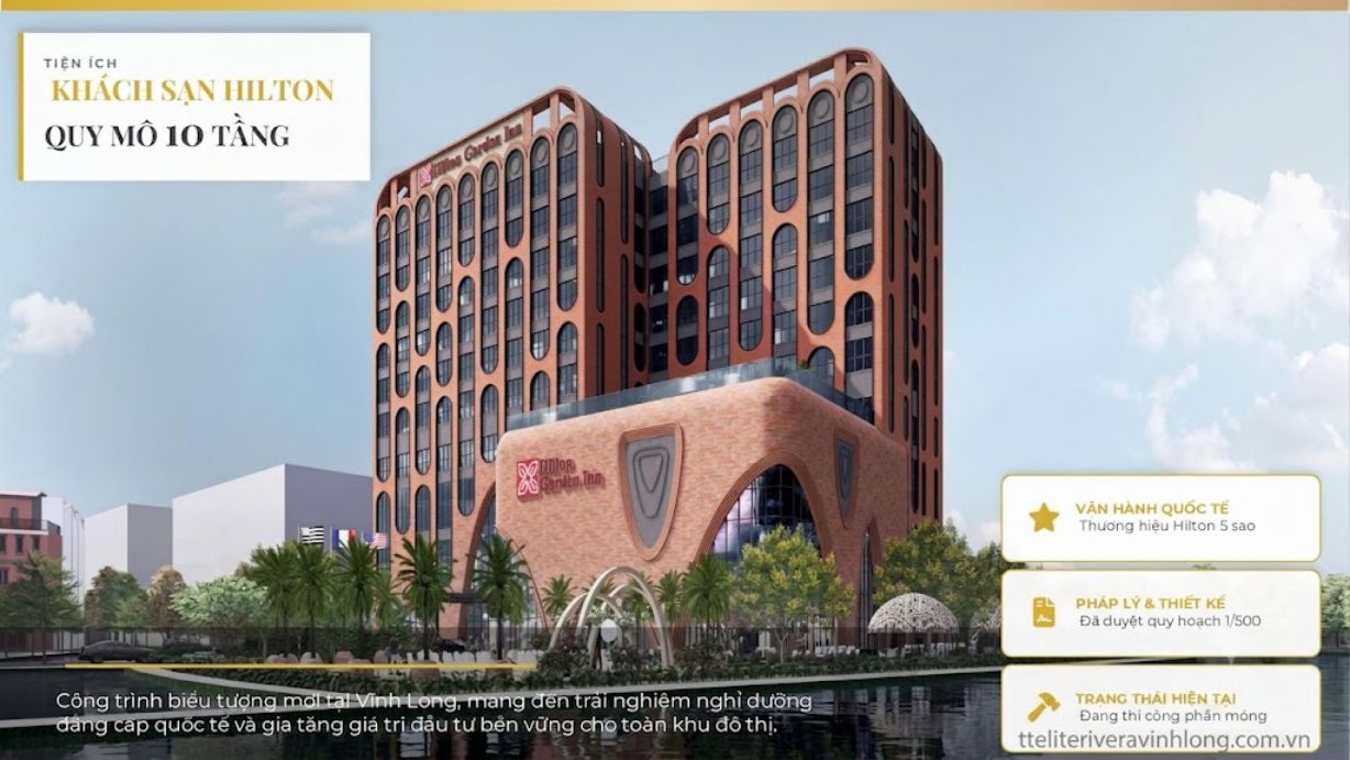 Khách sạn Hilton tại thiết kế TT Elite Rivera