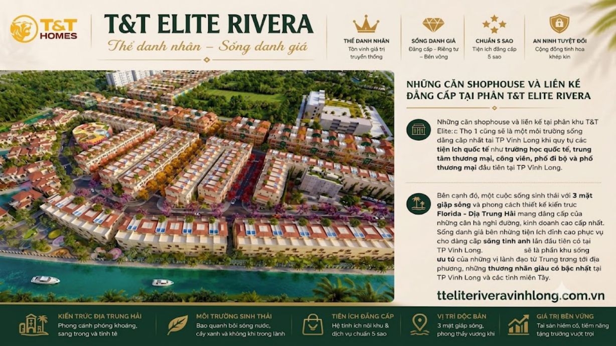 Mặt bằng T&T Elite Rivera