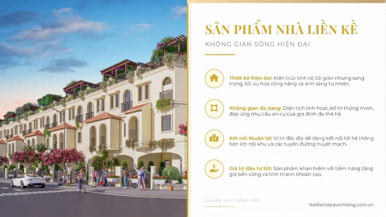 Mẫu nhà liền kề kiến trúc Art Deco