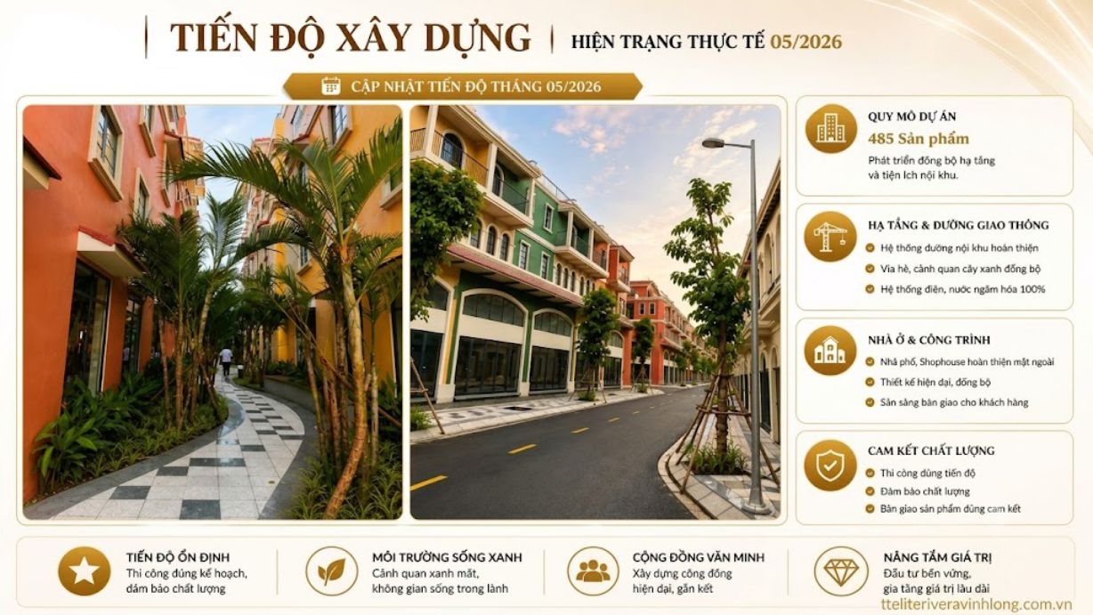 Tiến Độ Xây Dựng T&T Elite Rivera