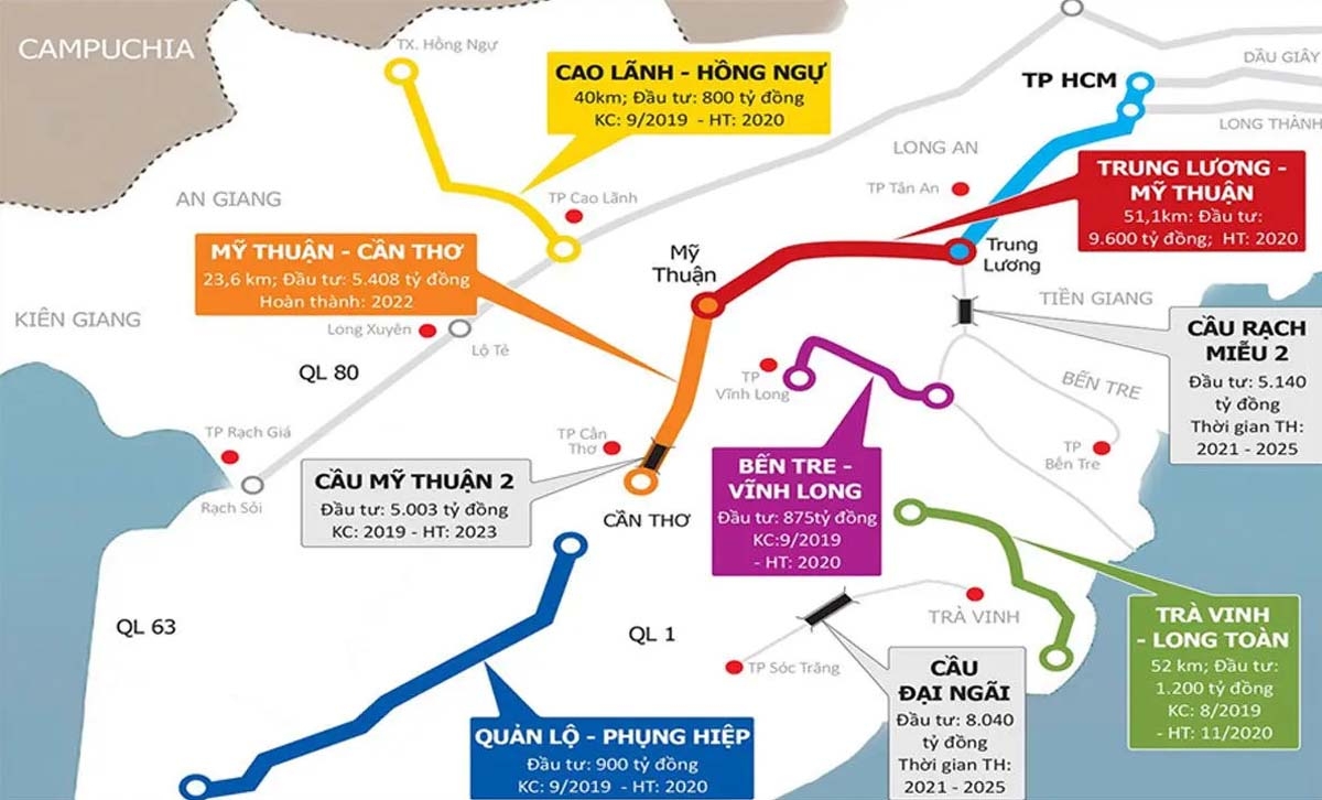 T&t Elite Rivera Vĩnh Long Bản đồ liên kết vùng T&T Tam Đa