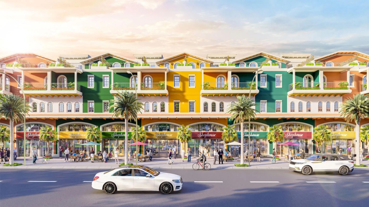 Layout T&T Elite Rivera cho shophouse thương mại Layout T&T Elite Rivera cho shophouse thương mại