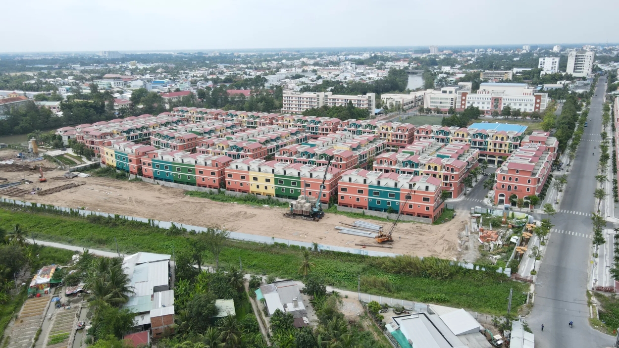 T&t Elite Rivera Vĩnh Long Flycam cận cảnh khu đô thị Elite Rivera