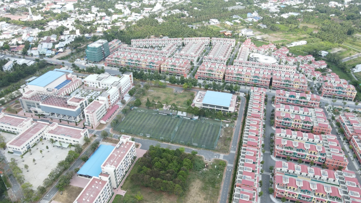 Flycam hạ tầng mặt bằng T&T Elite Rivera Flycam hạ tầng mặt bằng T&T Elite Rivera